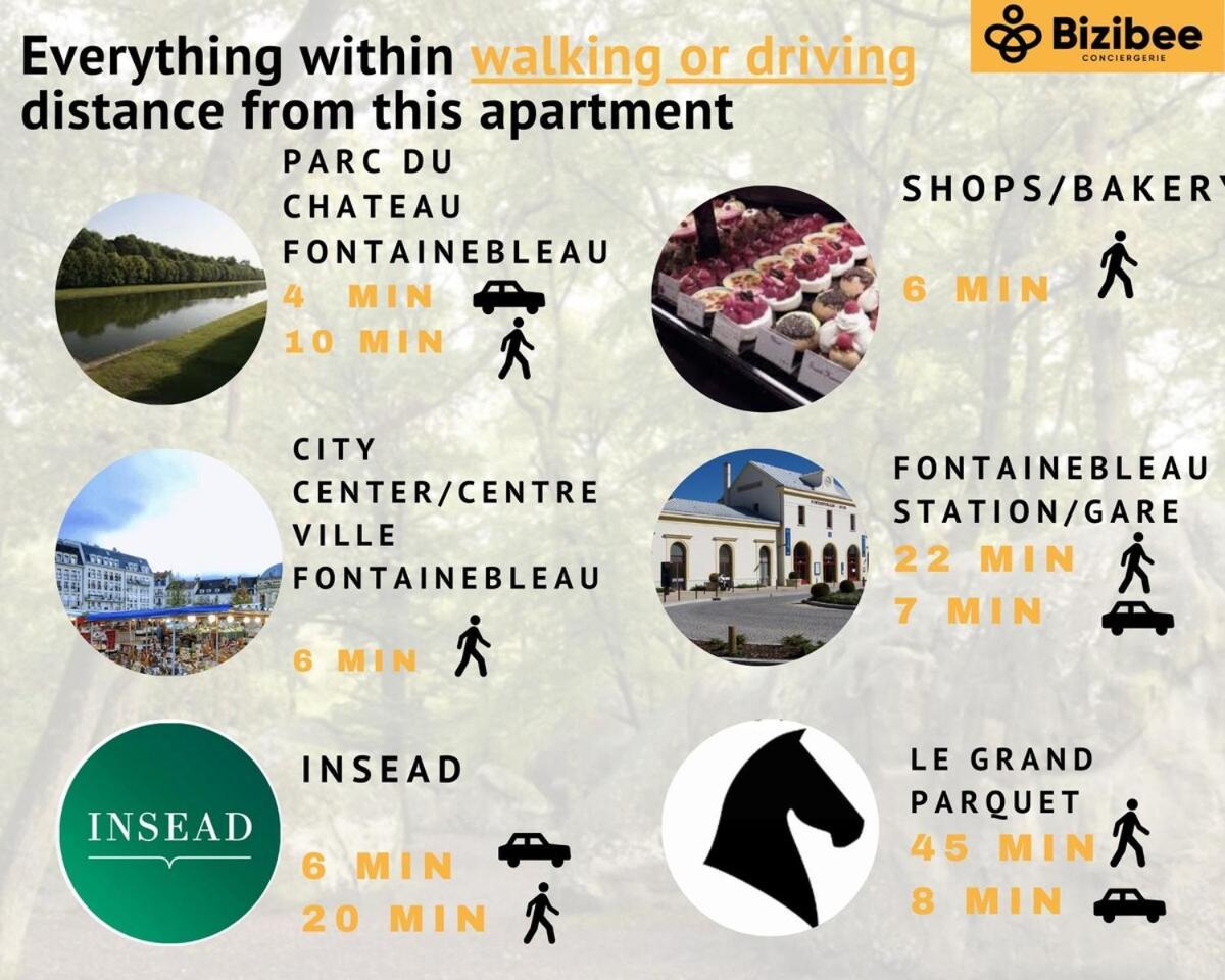 Le Saphir Easy Parking Comfort Apartman Fontainebleau Kültér fotó
